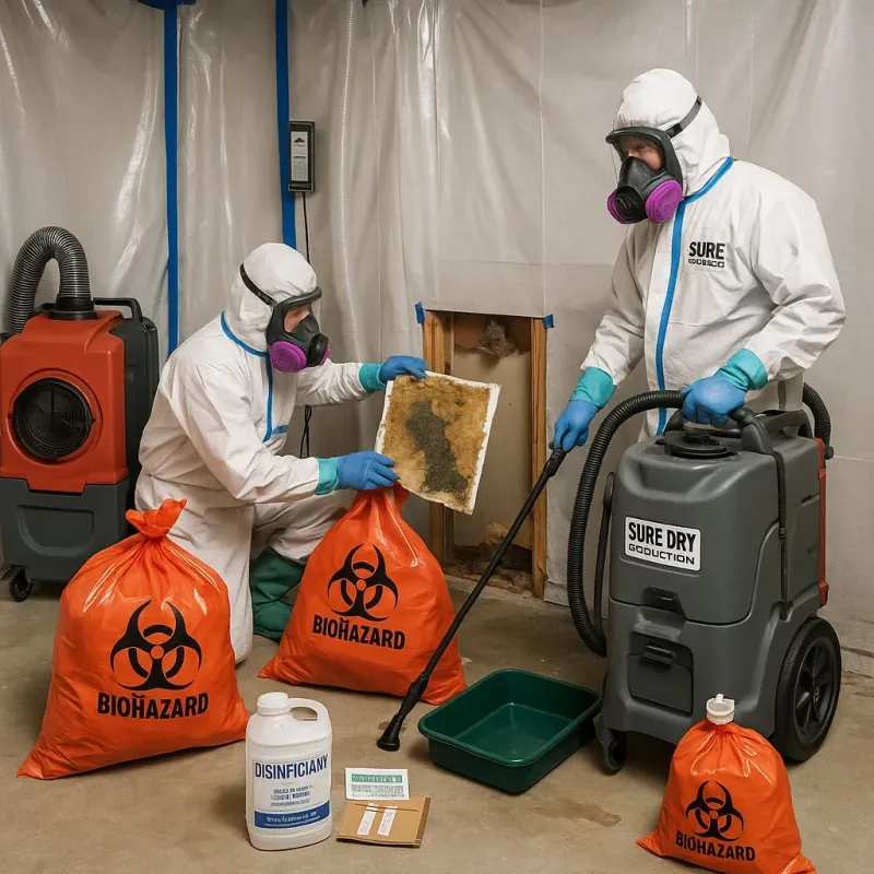 Contaminated Water Handling Protocols process in Buena Vista, VA