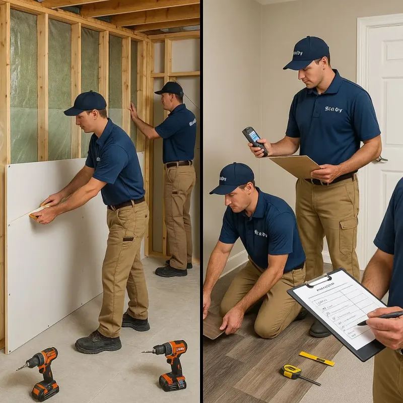 Repairs and Reconstruction process in Buena Vista, VA