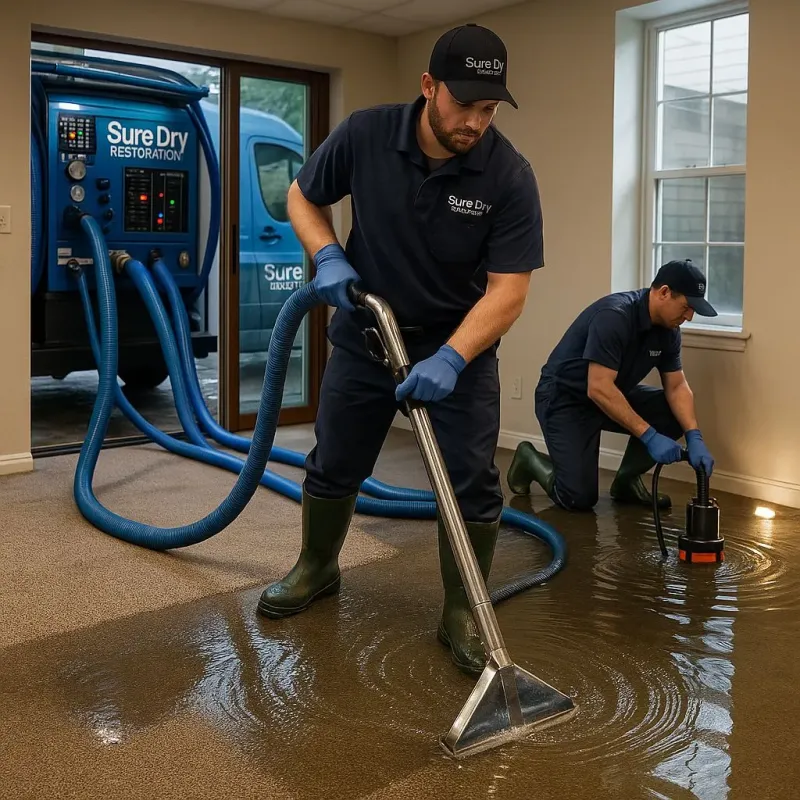 Water Extraction and Removal process in Buena Vista, VA